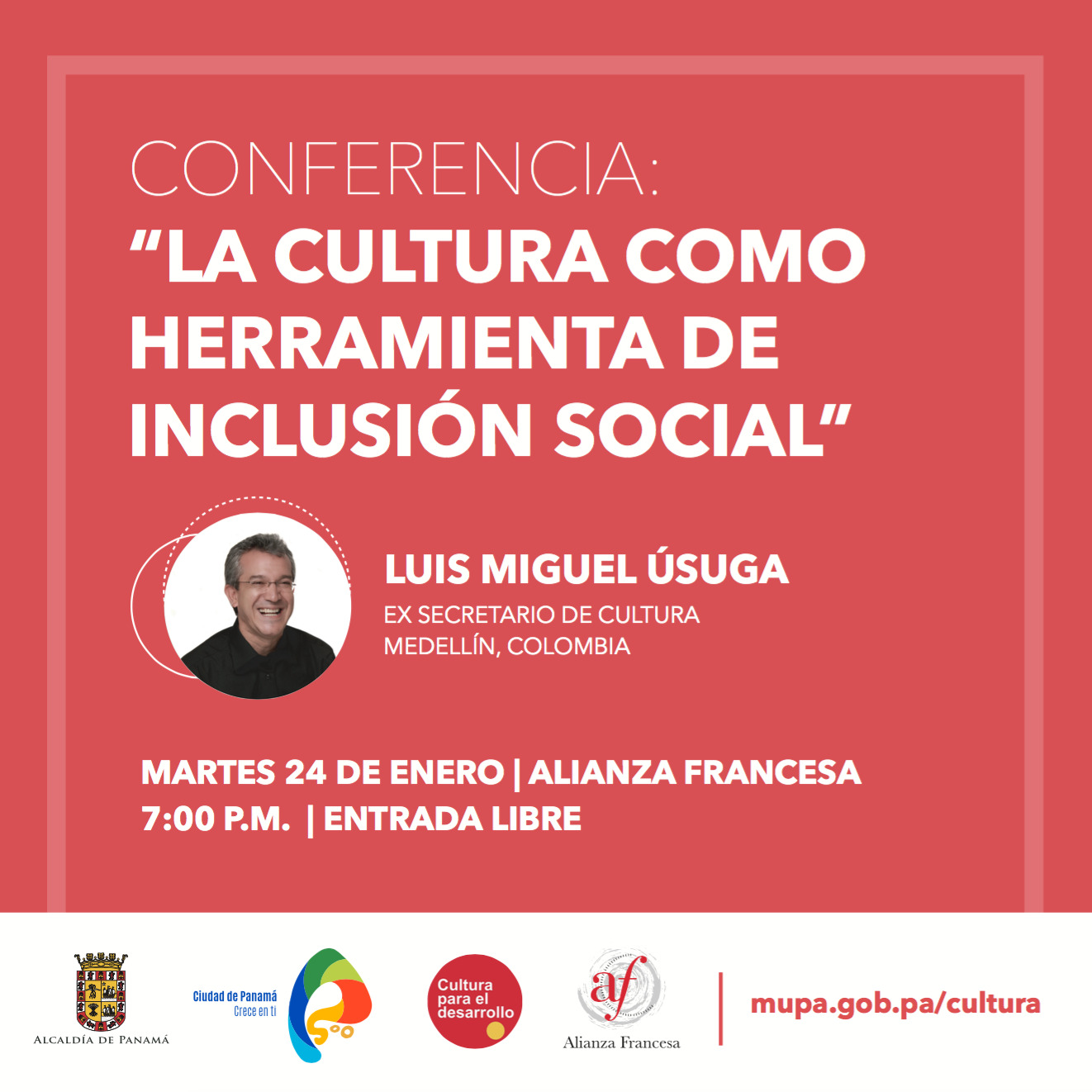 Conferencia “La Cultura como herramienta de inclusión social”