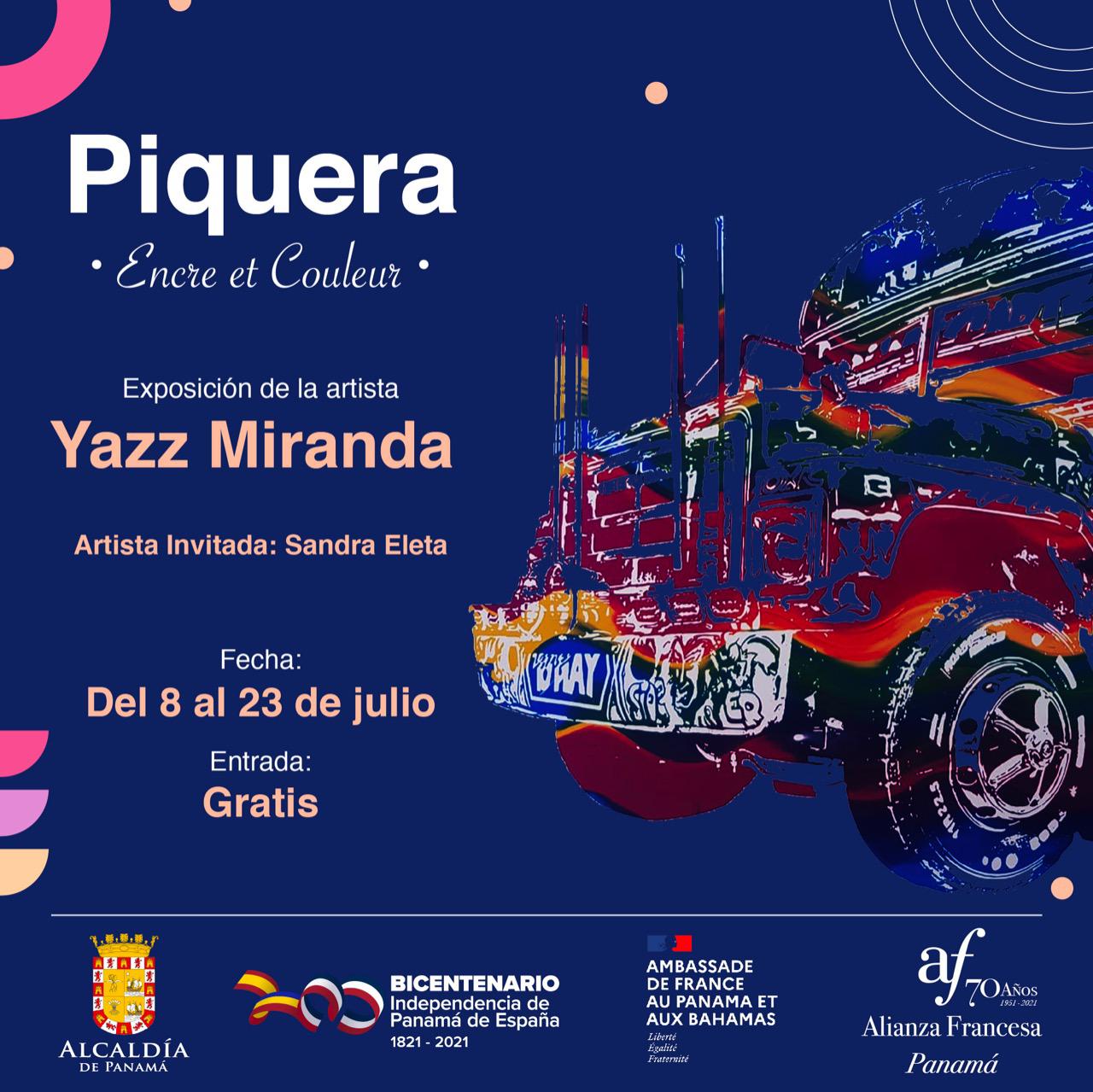 Exposición – Piquera: Encre et couleurs